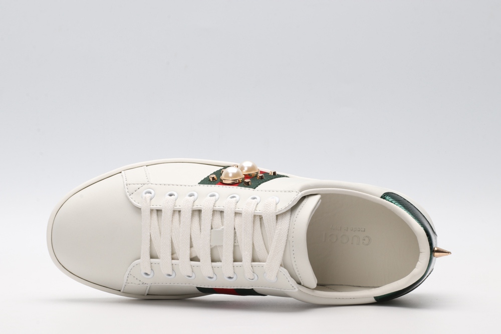Women s Ace studded leather sneaker